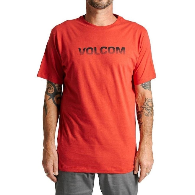 Camiseta Volcom Risen - Masculina - Foto 1