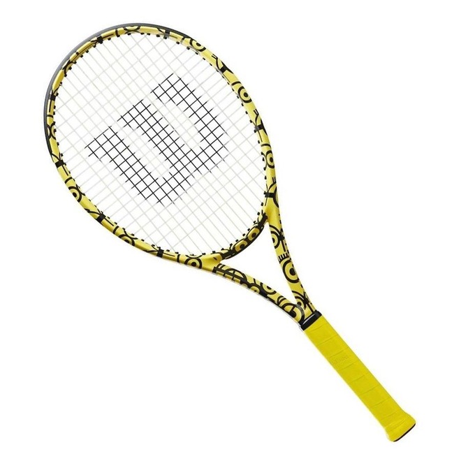Raquete de Tênis Wilson Ultra 100 v3 Minions 16x19 300g - Foto 1