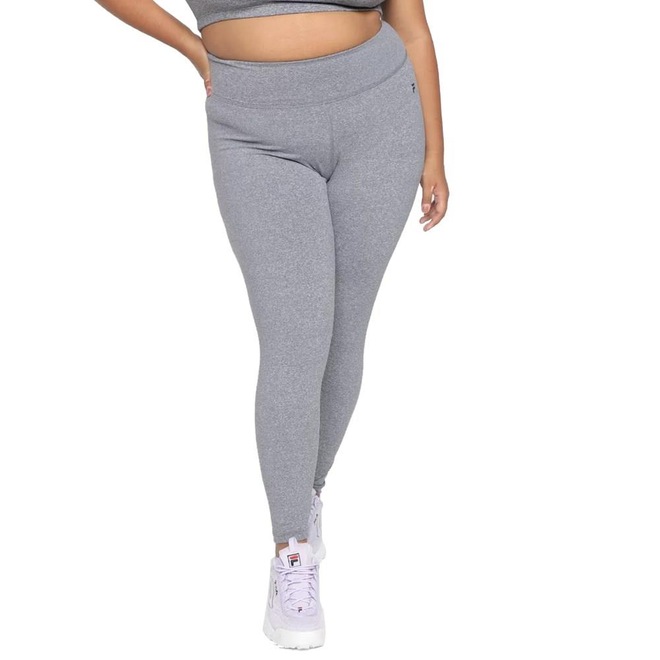 Calça Legging Fila Flat Life Plus Size - Feminina - Foto 1