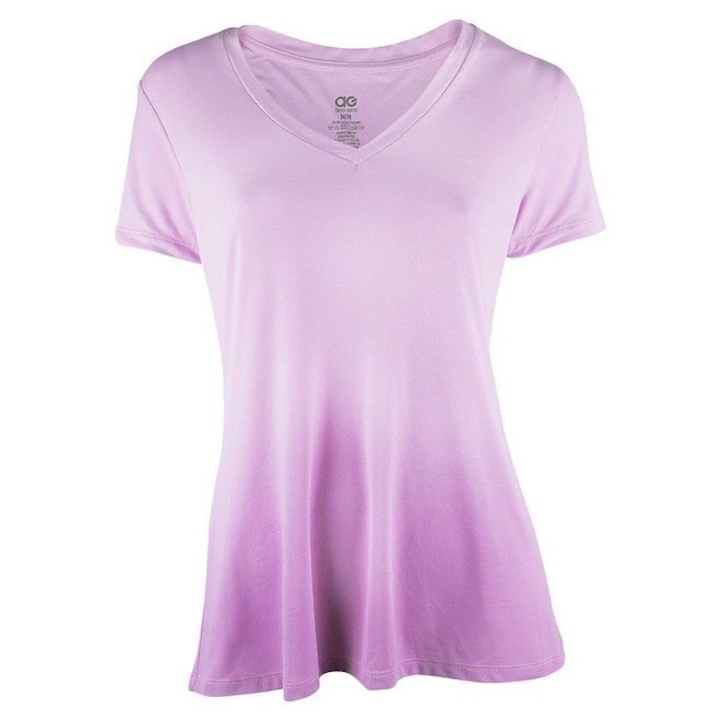 Camiseta Alto Giro Skin Fit - Feminina - Foto 1