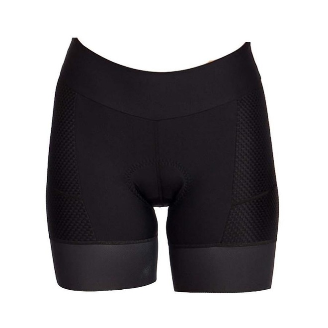 Bermuda de Ciclismo Woom Carbon Legend - Feminina - Foto 1