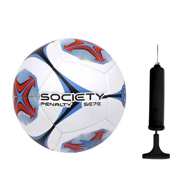 Bola Society Penalty Se7e R2 KO X + Bomba de Ar - Foto 1