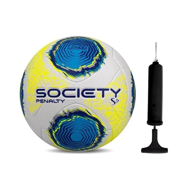 Bola Society Penalty Bola S11 R2 XXII + Bomba de Ar - Foto 1