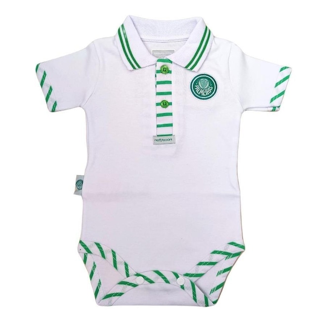 Body do Palmeiras Polo Bebê Oficial Revedor - Infantil - Foto 1