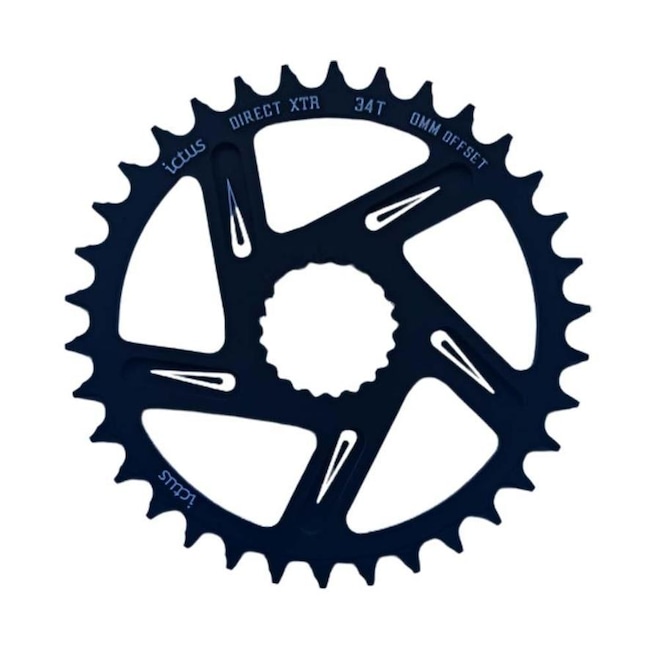 Coroa Ictus Direct Offset 0MM 34 T - Foto 1