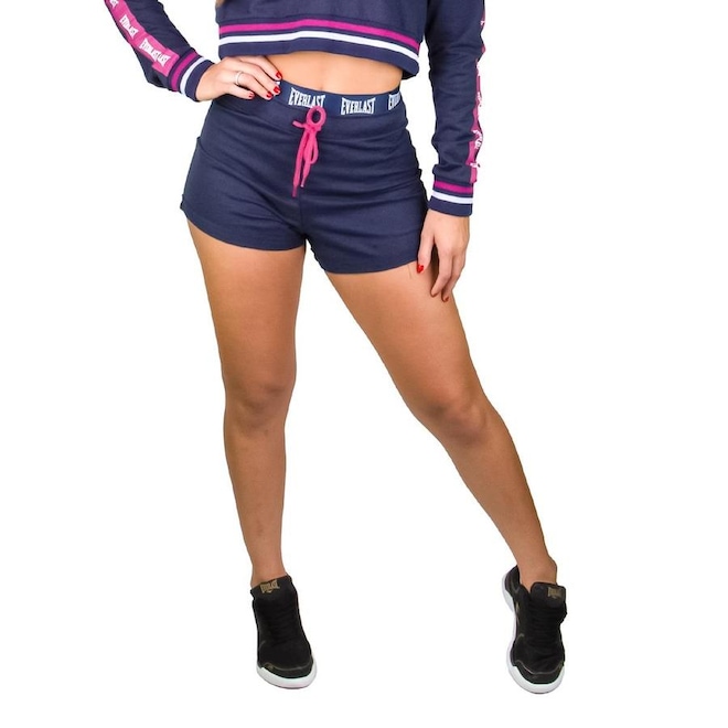 Shorts de Moletom Everlast - Feminino - Foto 1
