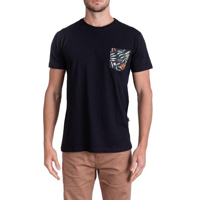 Camiseta Billabong Team Pocket I - Masculina - Foto 1