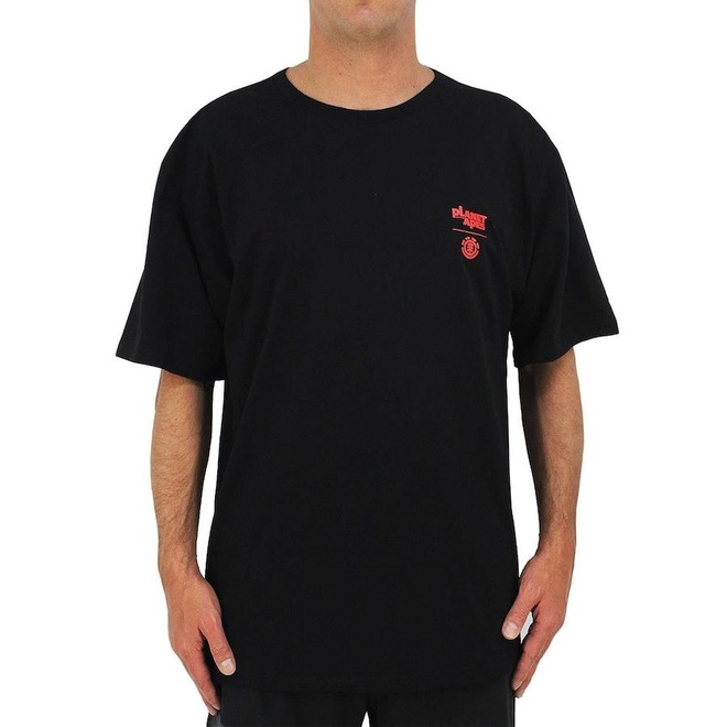 Camiseta Element Pota X Victory Black Plus Size - Masculino - Foto 1