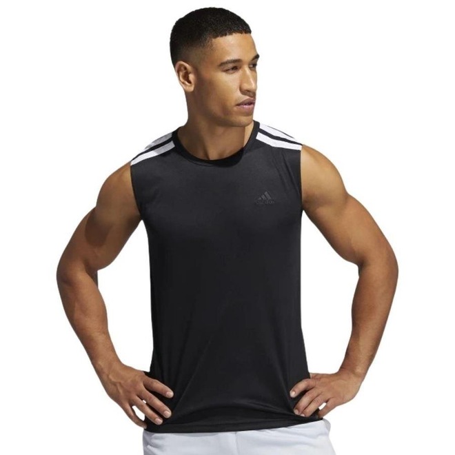 Camiseta Regata adidas All Word - Masculina - Foto 1