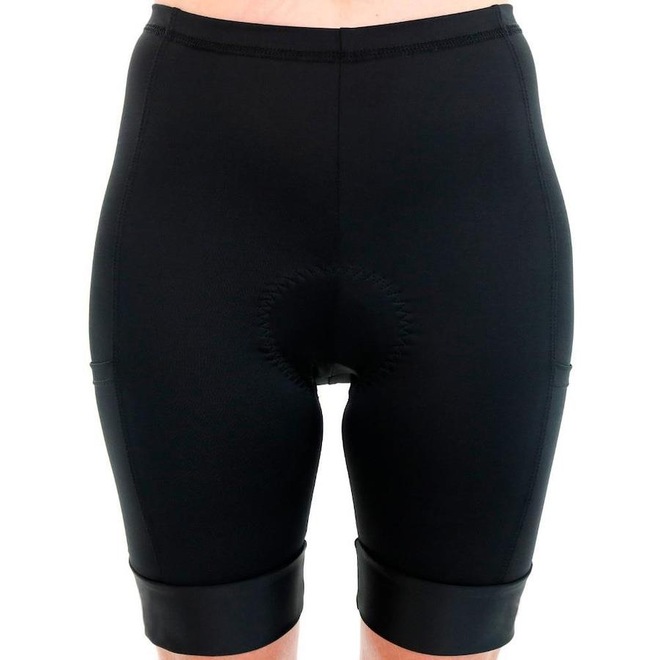 Bermuda Ciclismo Hupi Pro Espuma e Bolso - Unissex - Foto 1