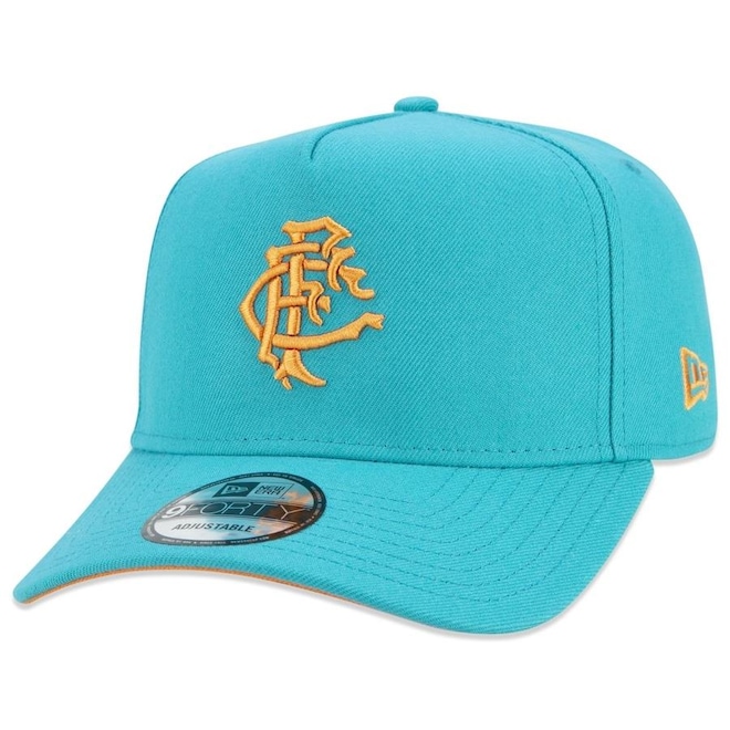 Boné Aba Curva New Era 9Twenty Futebol Fluminense - Snapback - Adulto - Foto 1