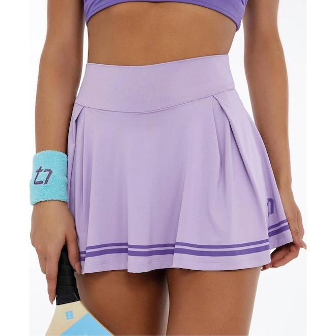 Saia Alto Giro Sobreposta - Feminina - Foto 1