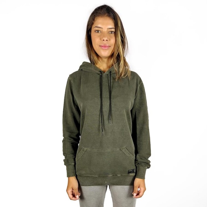 Blusão de Moletom Estonado Classic - Feminino - Foto 1