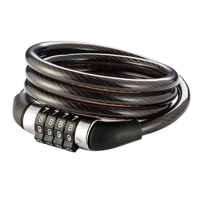 Cadeado de Aço para Bicicleta Atrio BI012 com Senha Cabo 8mm - Foto 1