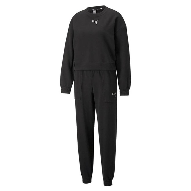 Conjunto de Agasalho Feminino Puma Treino Loungewear TR - Foto 1