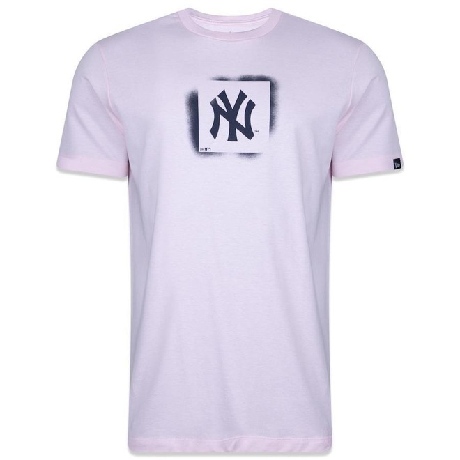 Camiseta Regular New Era New York Yankees Street Life Stencil - Masculina - Foto 1