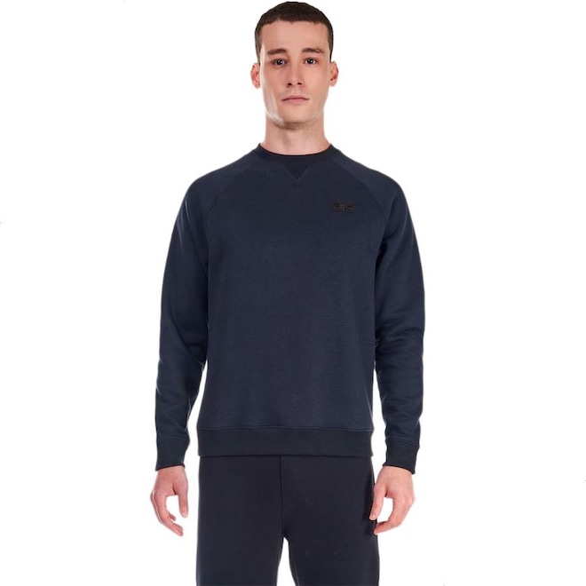 Blusão de Moletom sem Capuz Fila Essencial Winter - Masculino - Foto 1