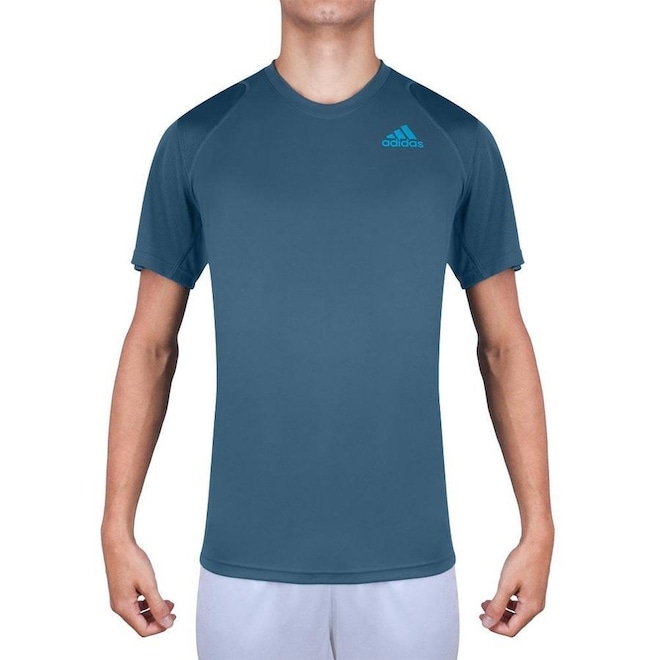 Camiseta adidas Tennis Club 3STR Tee - Masculina - Foto 1