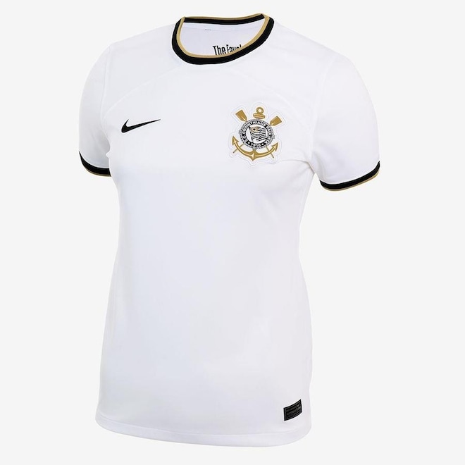 Camisa do Corinthians I 22/23 Nike Torcedor Pro - Feminina - Foto 1