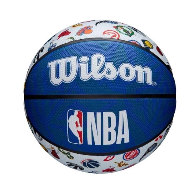Bola de Basquete Wilson NBA All Team #7 Vermelho e - Foto 1
