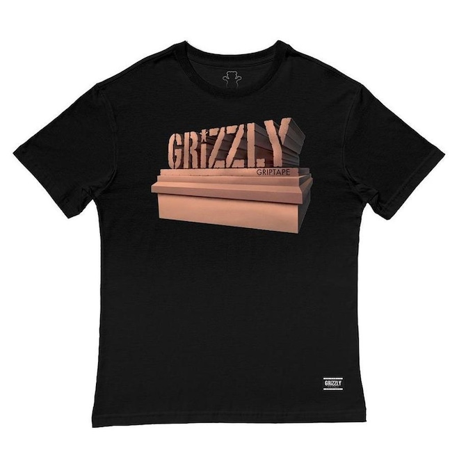 Camiseta Grizzly Monument - Masculina - Foto 1