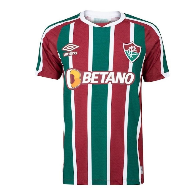 Camisa Fluminense Of 1 2022 Classic S/N Umbro - Masculina - Foto 1