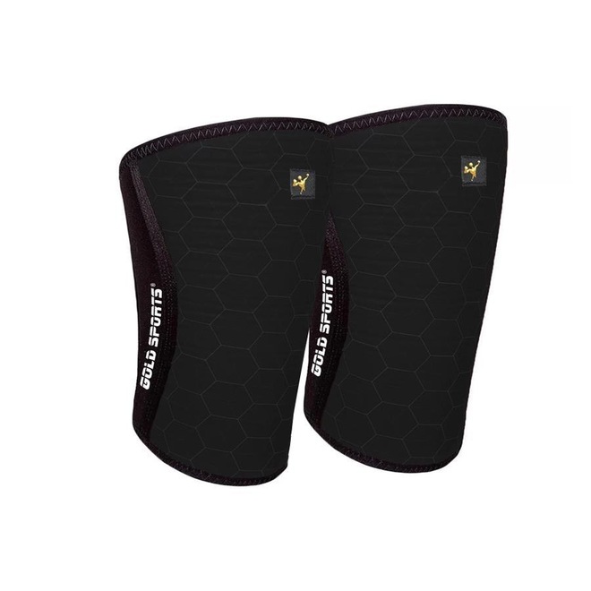 Joelheira Gold Sports Cross Training Pro em Neoprene 7 mm - 2 unidades - Foto 1