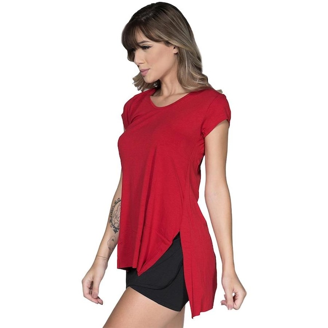 Camiseta Vekyo Tapa Bumbum Ju - Feminina - Foto 1