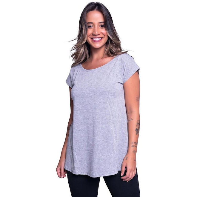 Camiseta Vekyo Marcella - Feminina - Foto 1