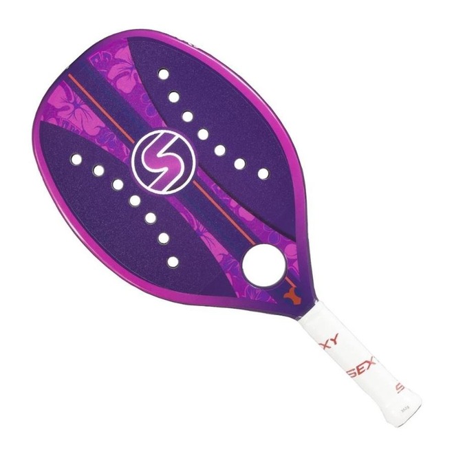 Raquete de Beach Tennis Sexy Sirf Purple + Capa - Foto 1