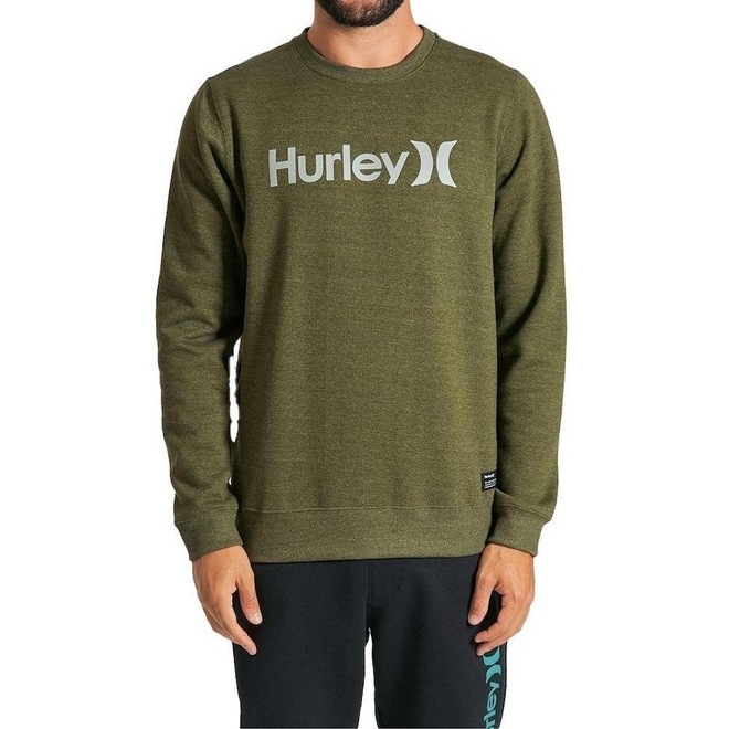 Blusão Sem Capuz Hurley Careca One&Only -Masculino - Foto 1