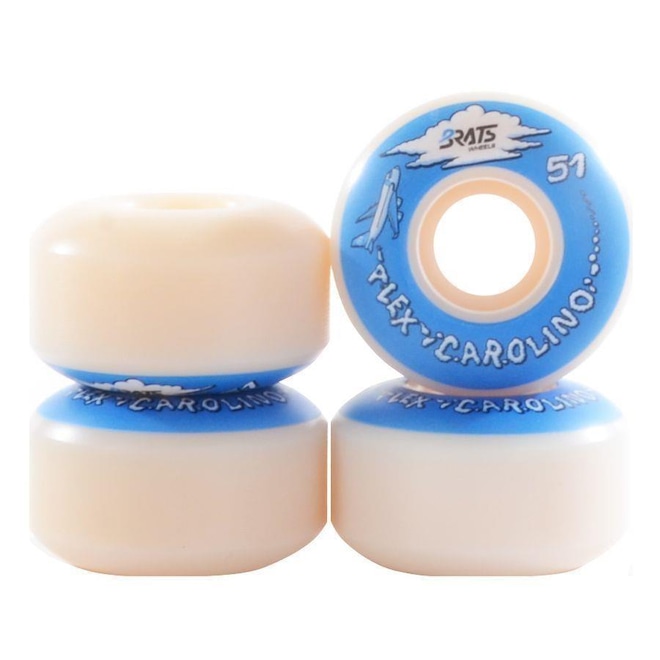 Rodas de Skate Source Brats Wheels 51mm Alex Carolino - Foto 1