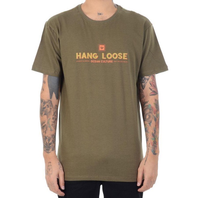 Camiseta Hang Loose Let It Go - Masculina - Foto 1