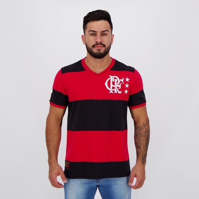 Camisa do Flamengo Retrô Libertadores - Masculina - Foto 1