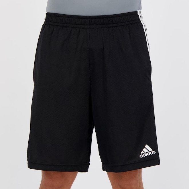 Bermuda adidas 3 Stripes - Masculina - Foto 1
