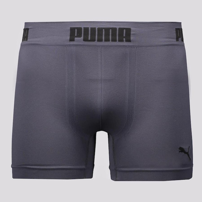 Cueca Boxer Puma sem Costura - Adulto - Foto 1