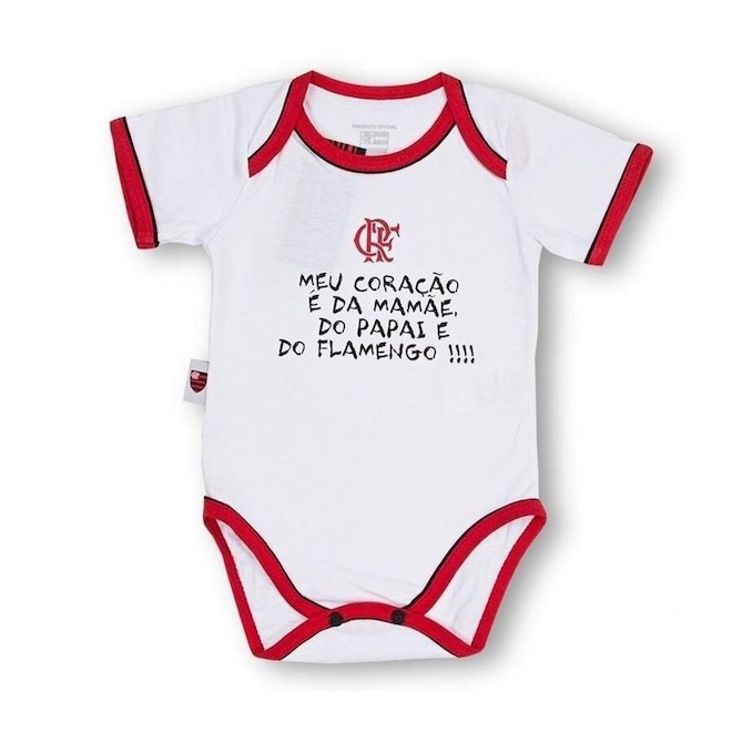 Body do Flamengo Reve Dor Shield - Infantil - Foto 1