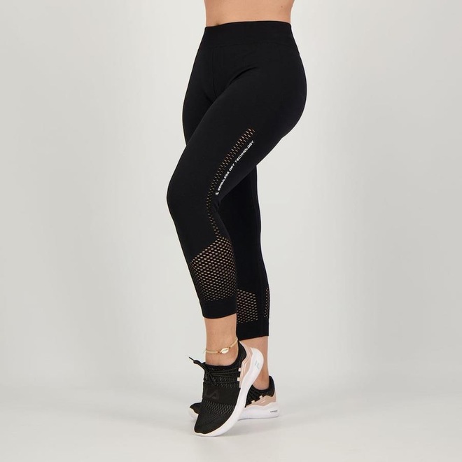 Calça Legging Lupo Arrastão - Feminina - Foto 1
