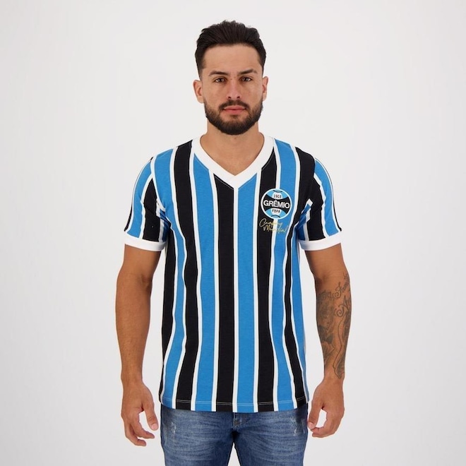 Camisa do Grêmio Retrô II 1983 - Masculina - Foto 1