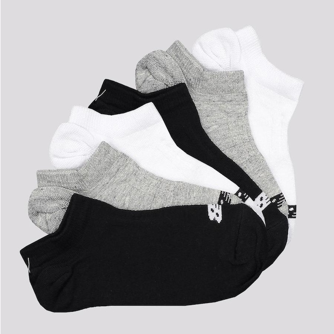 Kit Meia New Balance Soft - 6 Pares - Adulto - Foto 1