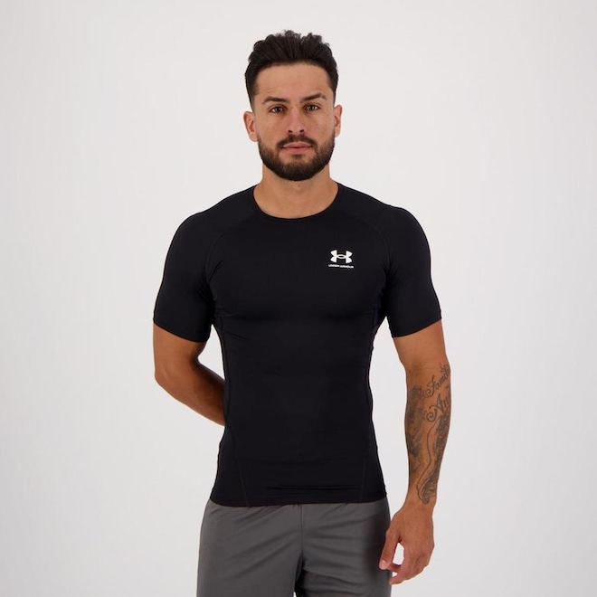 Camisa de Compressão Under Armour HG - Masculina - Foto 1