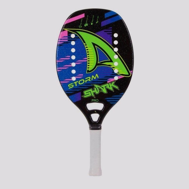 Raquete de Beach Tennis Shark Storm Pro - Foto 1