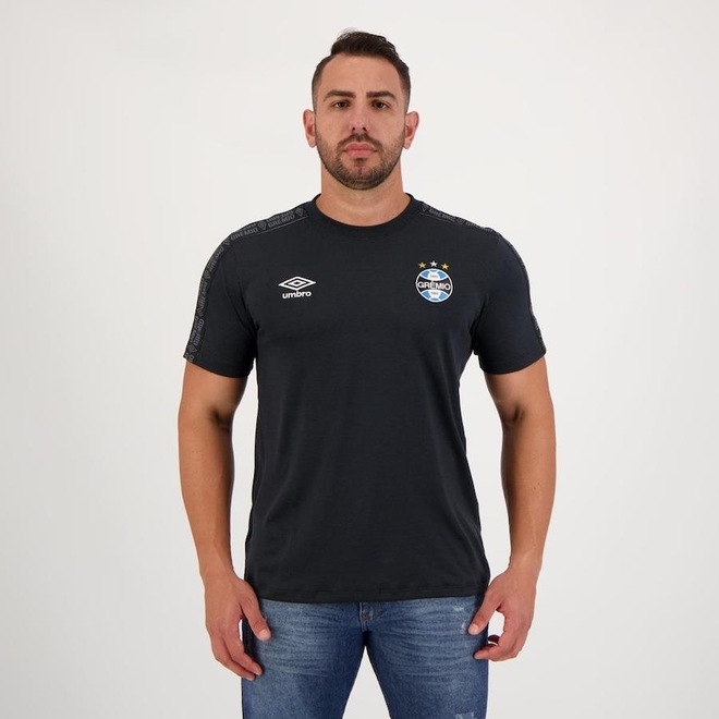 Camisa Umbro Grêmio Concentração 2022 - Masculina - Foto 1