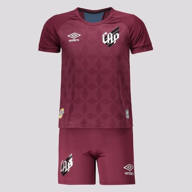 Kit de Uniforme Athletico Paranaense Umbro Comemorativo 125 Anos - Infantil - Foto 1