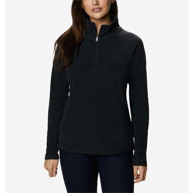 Jaqueta Columbia Fleece Glacial IV 1/2 Zip - Feminina - Foto 1