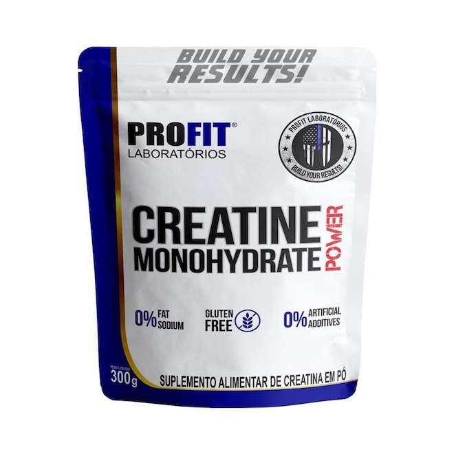 Creatina Refil Monohidratada Power Profit - 300g - Foto 1