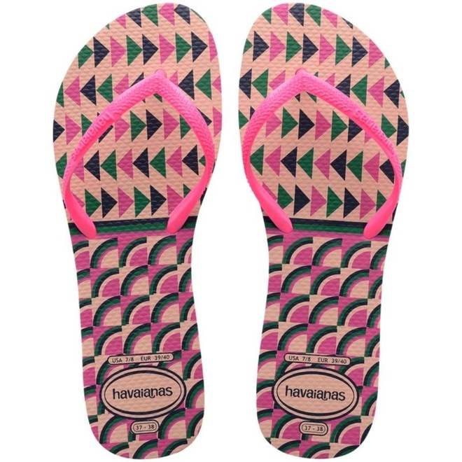 Chinelo Havaianas Flat Mix - Feminino - Foto 1