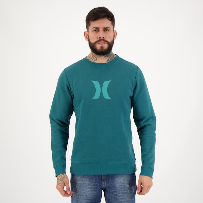 Blusão de Moletom Hurley Icon - Masculino - Foto 1