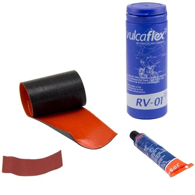 Kit de Remendo Reparo Pneu VulcaFlex - Foto 1