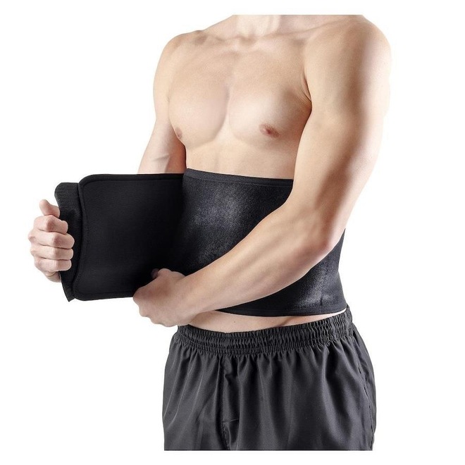 Cinta Faixa Abdominal Hidrolight 130 X 25 Cm - Unissex - Foto 1